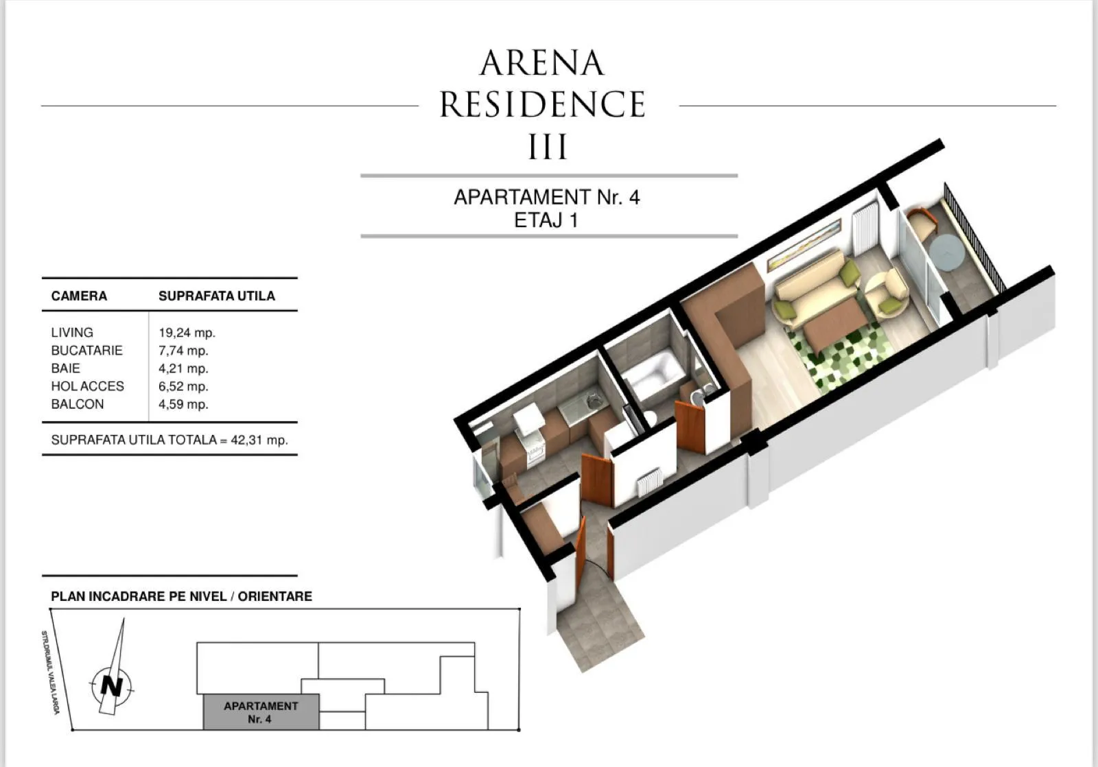 Apartamente Noi de Vanzare in Prelungirea Ghencea - Arena Residence III